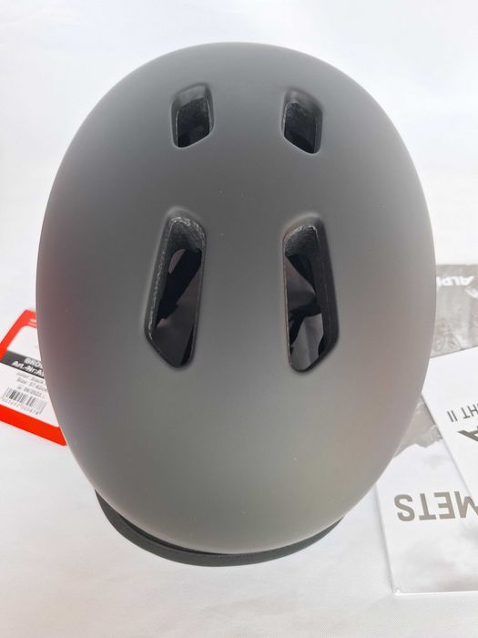 Kask rowerowy Alpina Urban Brooklyn Black Matt L 57-62cm LED