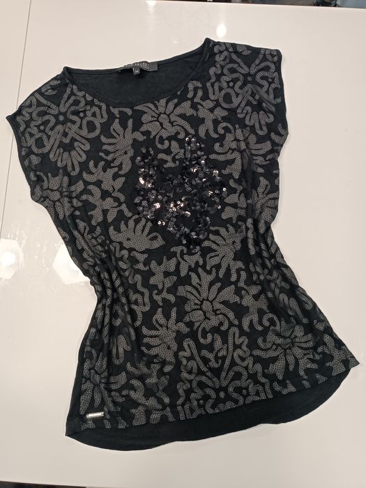 Bluzka damska z cekinami XS Top Secret