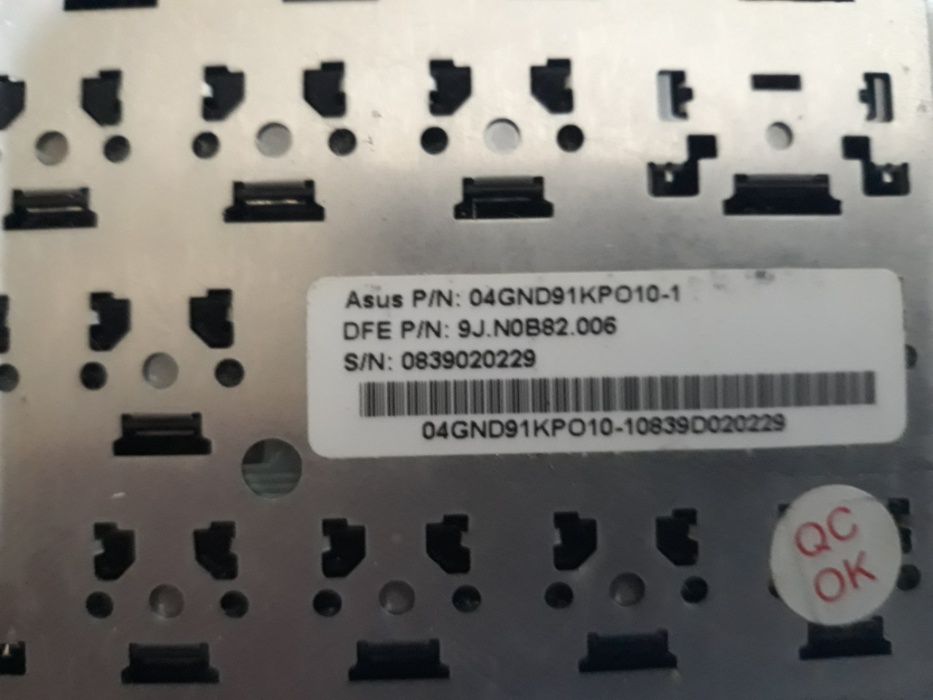Teclado ASUS 04GND91KPO10-1