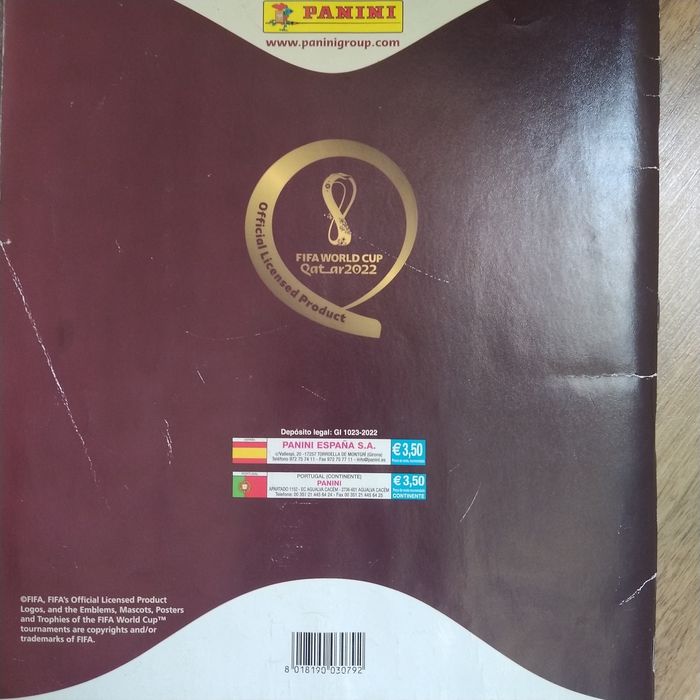 Álbum Copa Mundial Futebol FIFA 2022