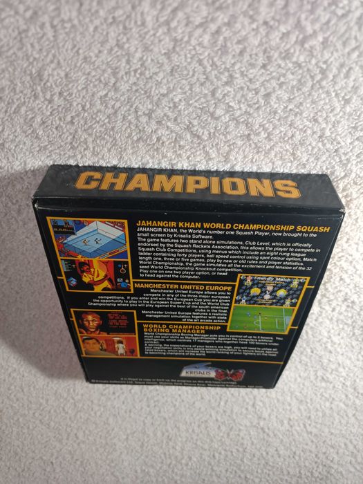 Champions Atari ST Amiga Manchester United  Boxing Manager
