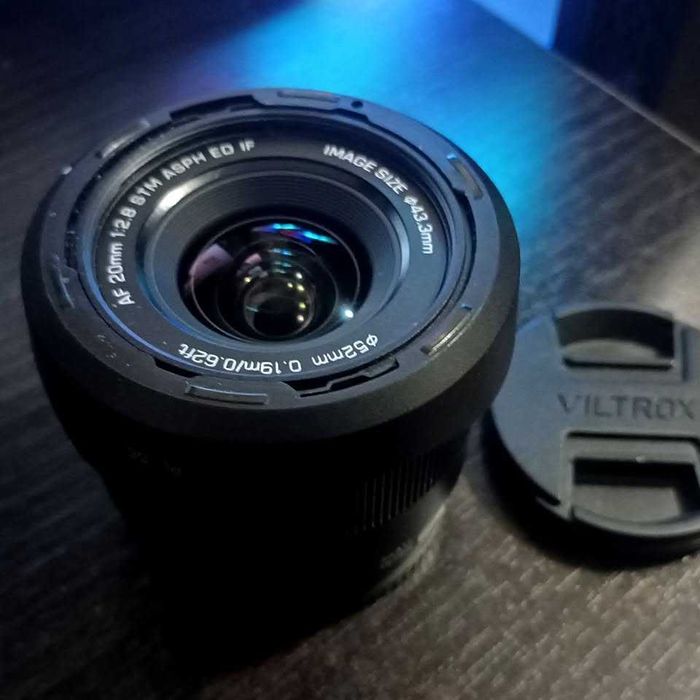 Objetiva Viltrox 20mm 2.8 para Sony FE