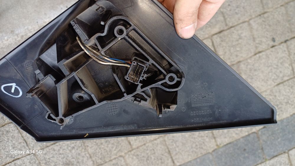 Lusterko lewe renault megane lll lift