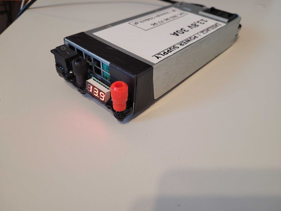 Zasilacz 13,8V 30/35A Woltomierz /RADIO KF/CB RADIO / - Gwarancja fv