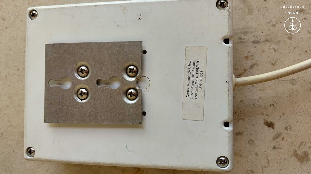 Antena de painel direcional interno/externo 1900 MHz 7 dBi
