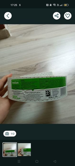 Taśma  amerykańska medium