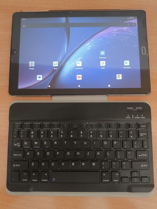 Tablet + teclado + rato