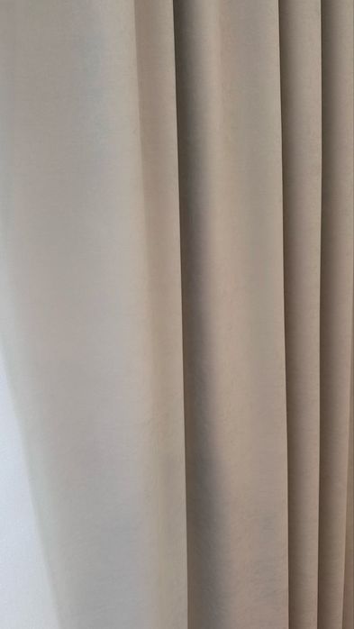 Штори сірі 2 шт. Дуже красиві