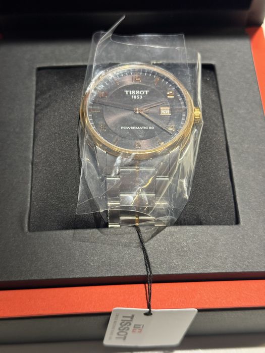 Zegarek Tissot Luxury Powermatic 80 Anthracite Dial