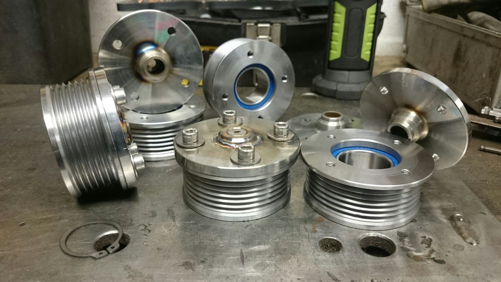 Koło koła pasowe tuning Eaton m62 Mercedes 2.0 2.3 m111 w202 w208 w210