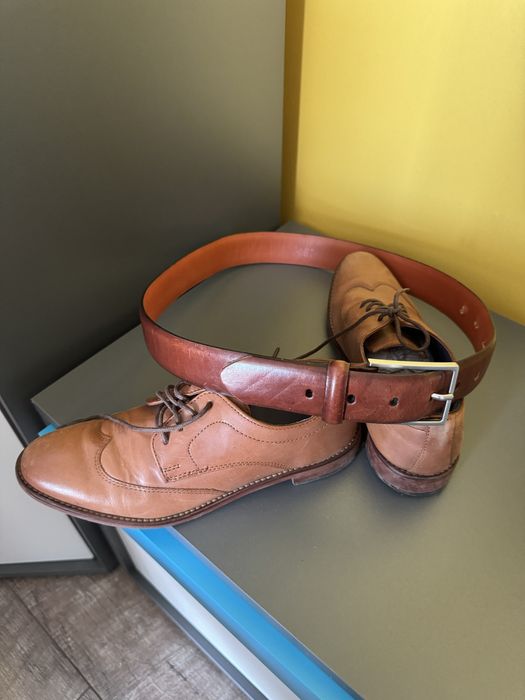 Костюм на хлопчика H&M з туфлями та ременем