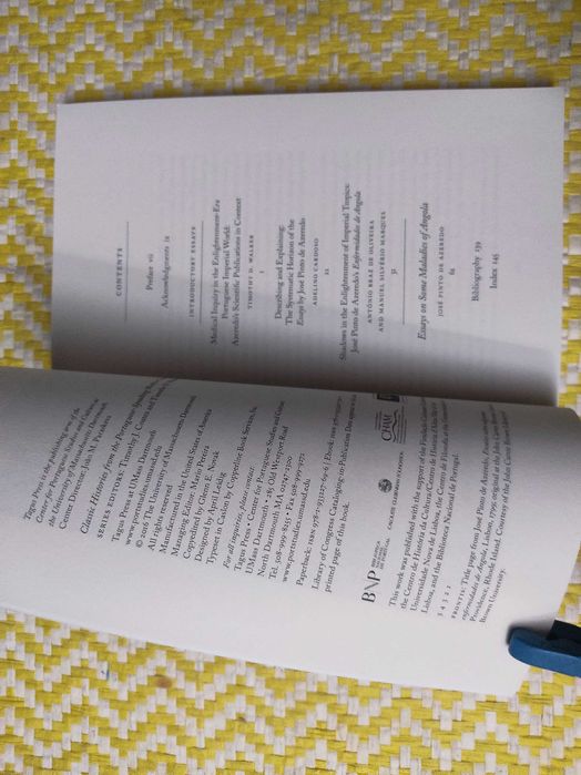 Essays on Some Maladies of Angola – 
José Pinto de Azeredo