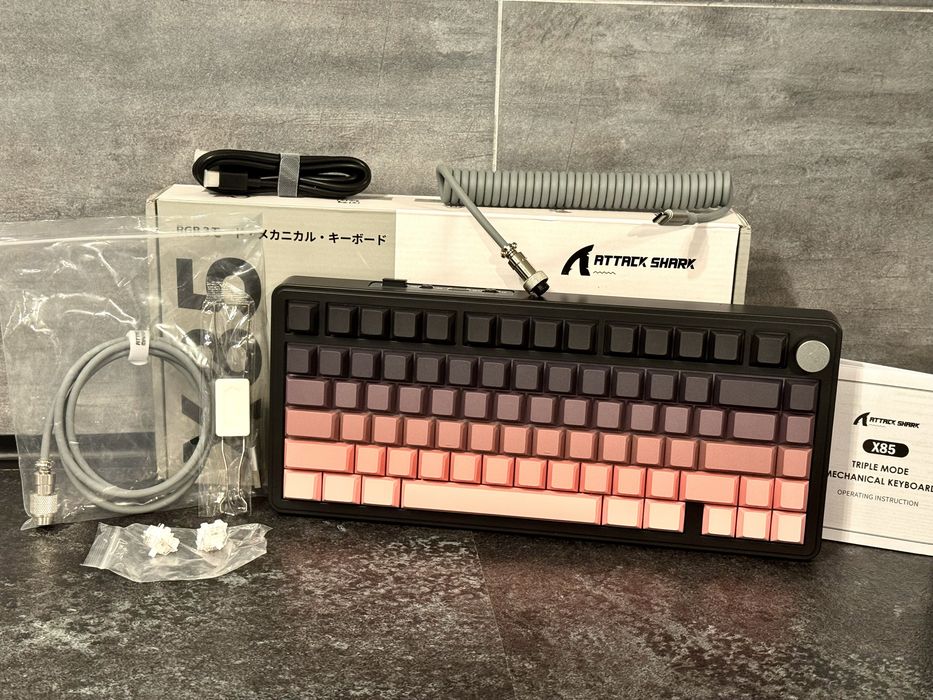 Механічна бездротова клавіатура Attack Shark X85