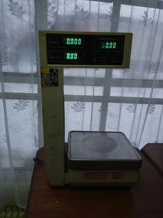 Електронные  весы времён  СССР