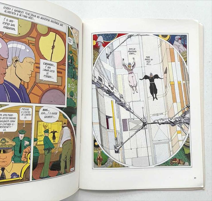 BD_Moebius, A GARAGEM HERMÉTICA-2. Meribérica Editora, Lisboa. Capa mole. Em muito bom estado geral, como novo.