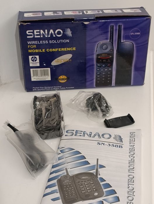Радиотелефон Senao SN-358B, 2шт. и база