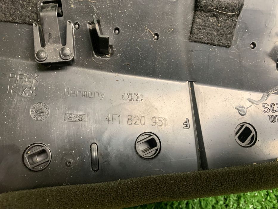 audi a6 c6 kratka nawiewu środkowa deski konsoli szara 4f1820951f