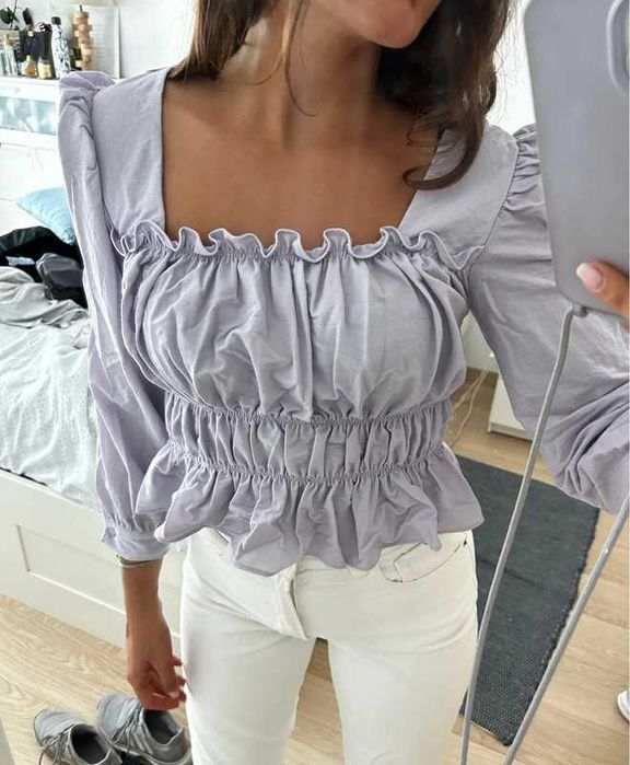 Top folhos Mango M
Usado uma vez