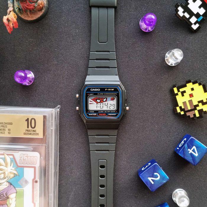 relogio casio f91w