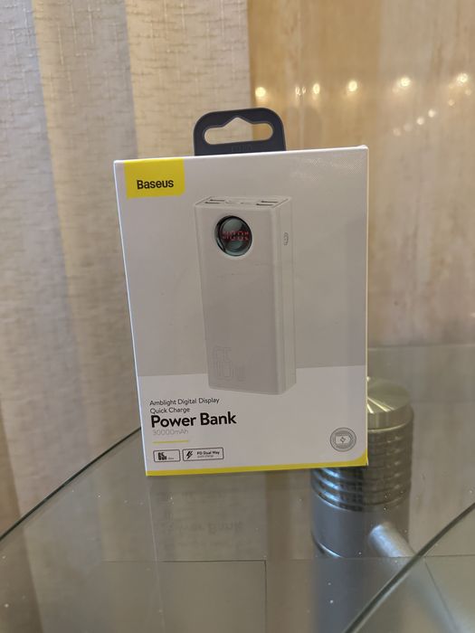 Павербанк Baseus 65w 30,000 mA ( white )