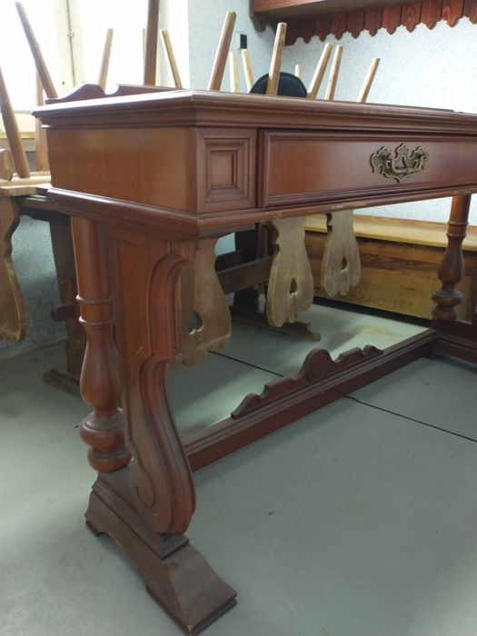 Konsola włoska lite drewno