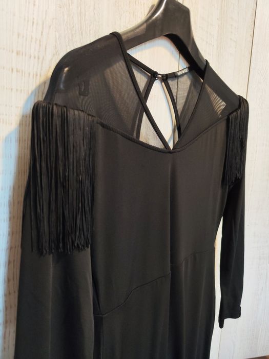 Sukienka latino frędzle