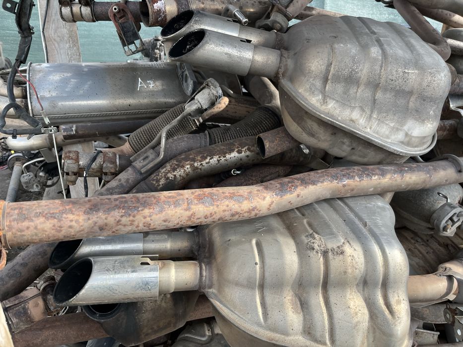 Глушитель, резонатор. Труба. На автомобили VAG