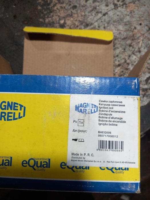 Bobine ignição nova