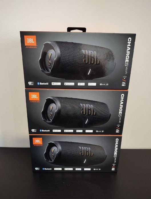Портативна колонка JBL Charge 5 40W Black NEW
