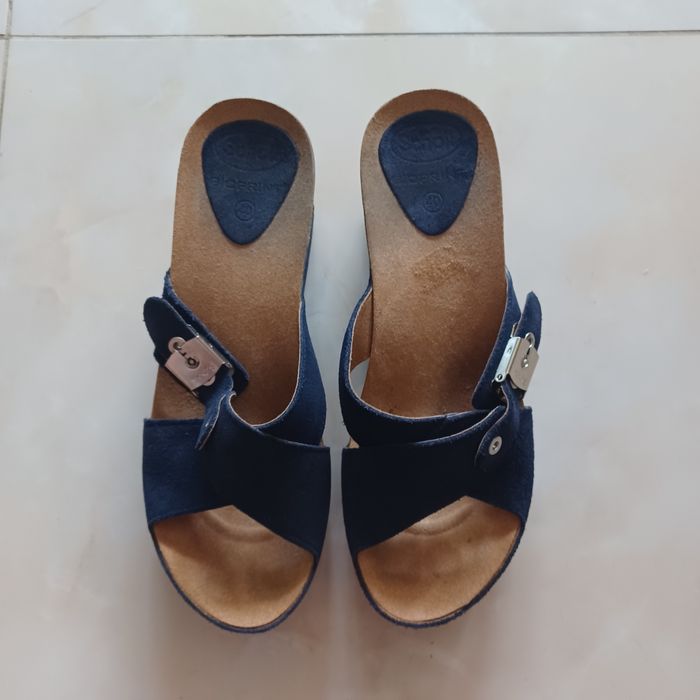 Klapki SCHOLL skórzane profilowane wygodne 40/salon 329 zł