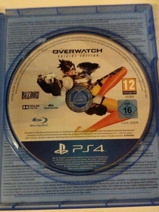 Jogo PS4 Overwatch