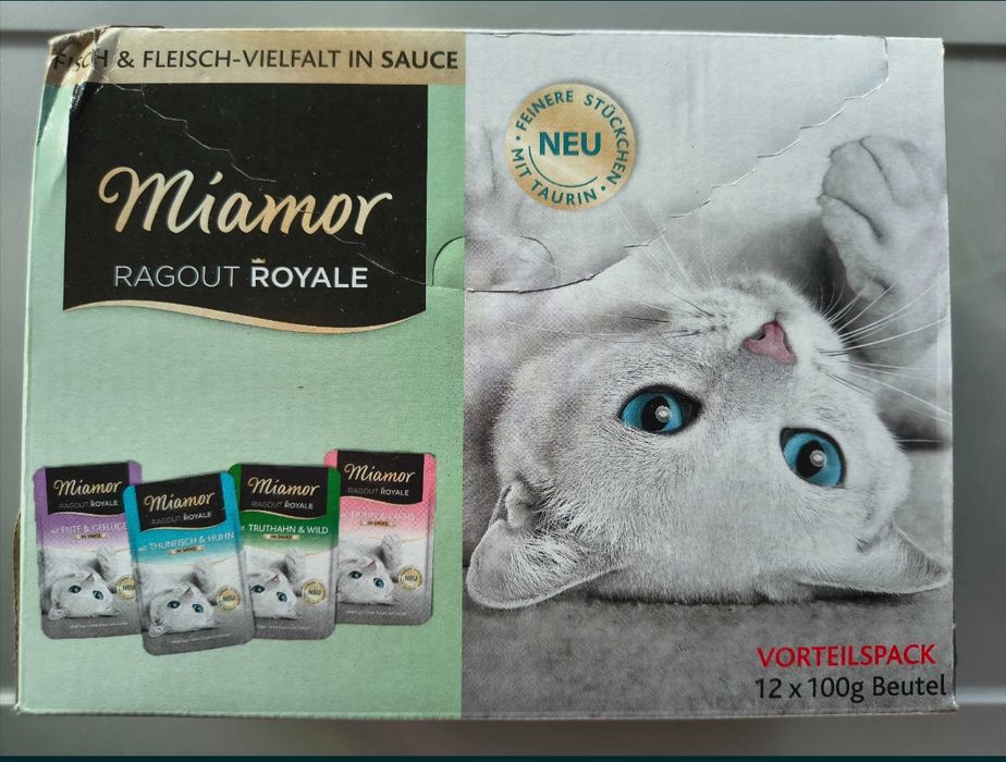 Miamor Ragout Royale w sosie, różne smaki 12 x 100 g