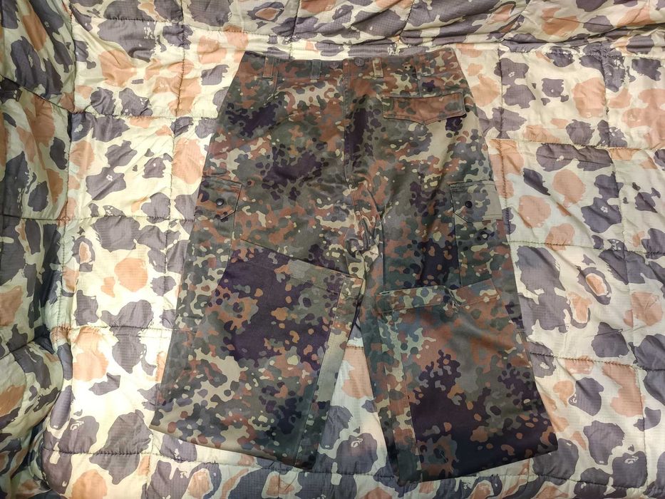 Mundur Bundeswehr Flecktarn + pokrowiec na hełm