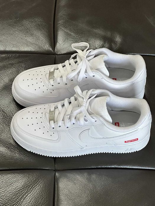 Buty Nike Air Force 1 Low Supreme Białe R.42