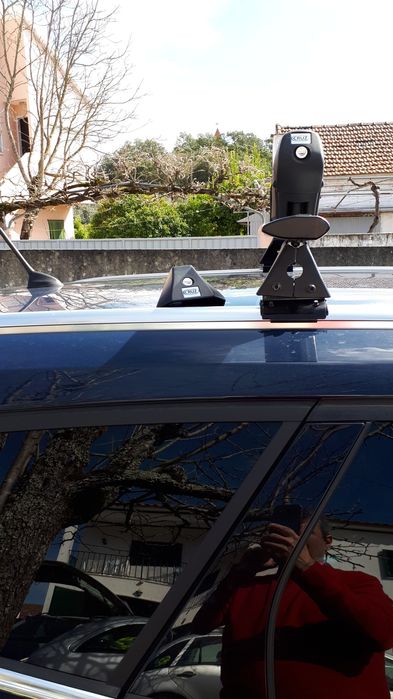 Barras tejadilho e porta skis para Ford Focus