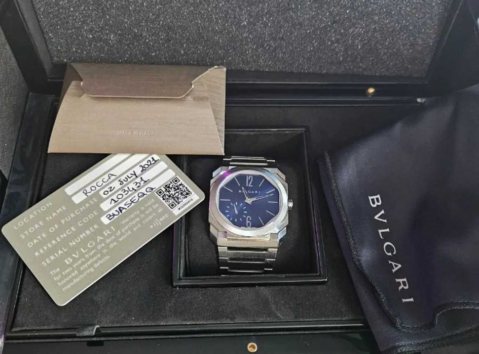 Чоловічий годинник Bvlgari Octo Finissimo Automatic 40mm 100m