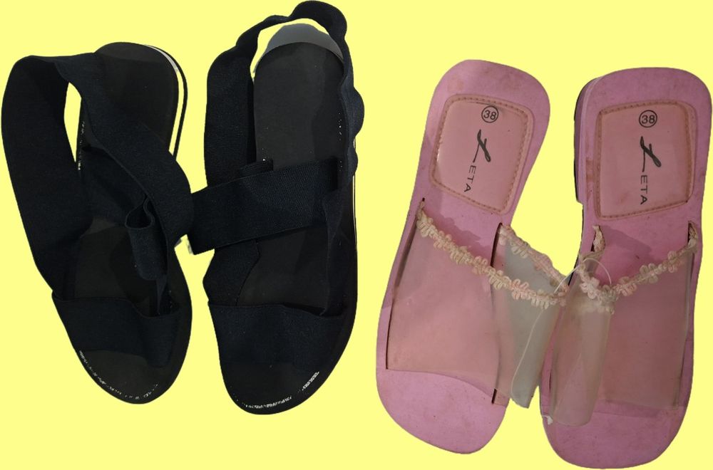Pack Chinelos semi-novos