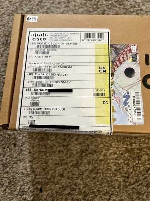Cisco модуль Catalyst 9300 2 X 25G Network Module - Silver (C9300NM2Y)