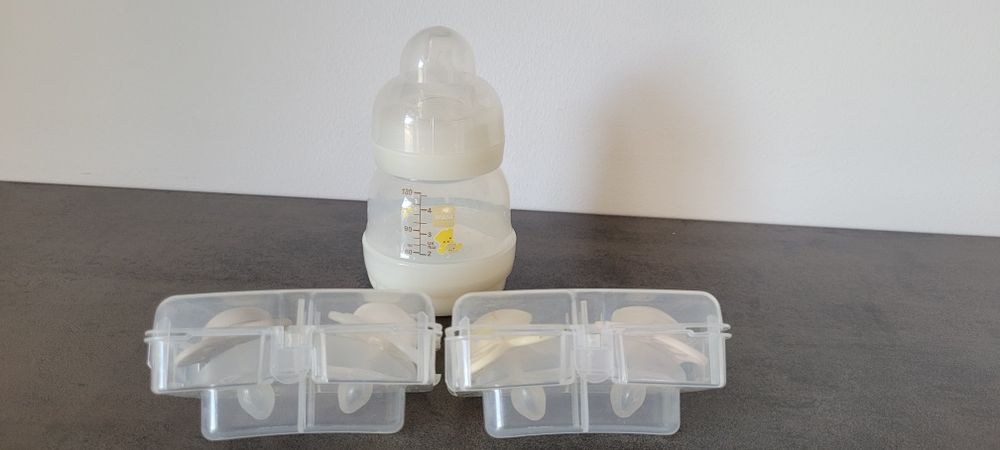 Butelka Mam 130ml i 4 smoczki Mam Perfect Start 0+
