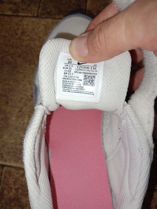 Кросівки кроссовки хайтопи nike 33/35pp