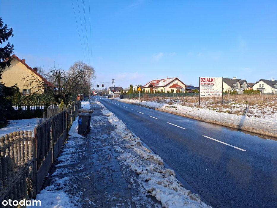 Działki, Kórnik,  ul. Aleja Flensa, prąd, woda, gaz