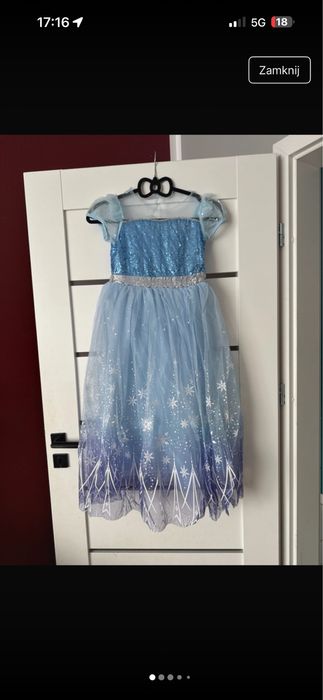Piekny stroj przebranie elsy