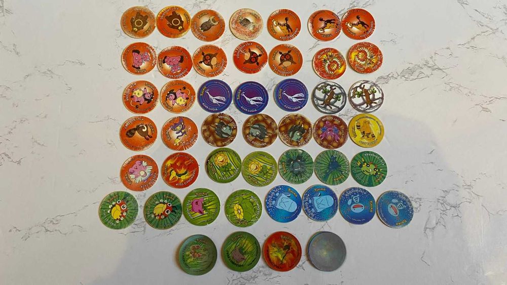 Caderneta Pokemon Tazos 3 + Tazos