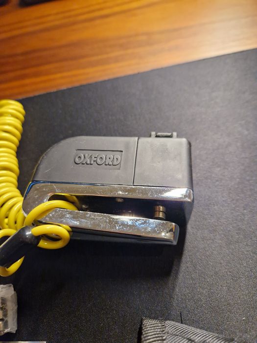 Cadeado de disco com alarme