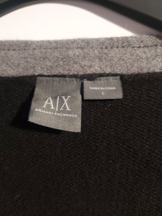 Sweter armani L welna kaszmir
