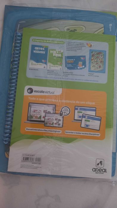 Livros (Cadernos) de actividades 1° Ano - Trix (Novos)