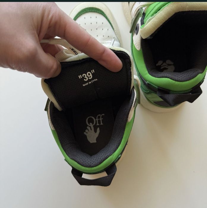 Кросовки off white sponge legit