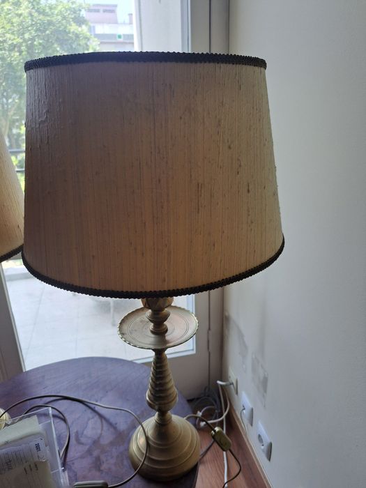 Candeeiros de latão Sala 2 unidades