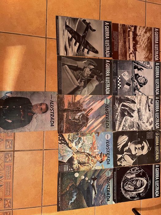 A GUERRA ILUSTRADA II Guerra Mundial, propaganda britânica, 11 edições