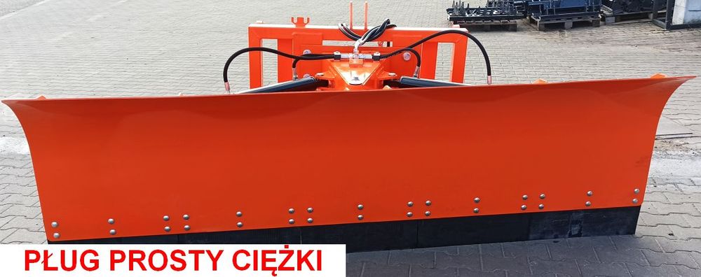 Pług od-śnieżny do śniegu TUR TUZ euroramka ładowacz czołowy widlak